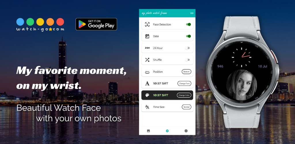 My Photo Watch Face: Dial — 把你最愛的瞬間戴在手腕上